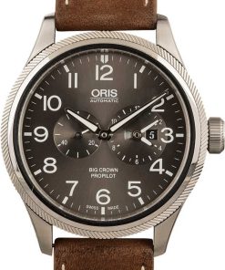 HandMade The Oris Big Crown ProPilot Worldtimer Grey Dial
