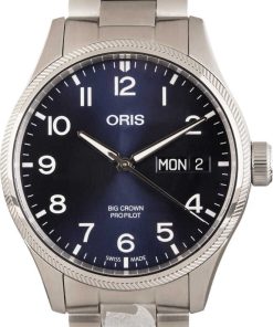 HandMade The Oris Big Crown Propilot Big Day Date Stainless Steel