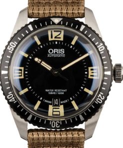 HandMade The Oris Divers Sixty-Five Textile Strap