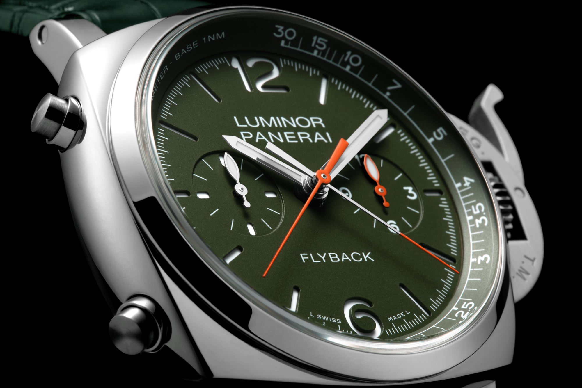 Luminor Chrono Flyback Verde Militare - Image 4
