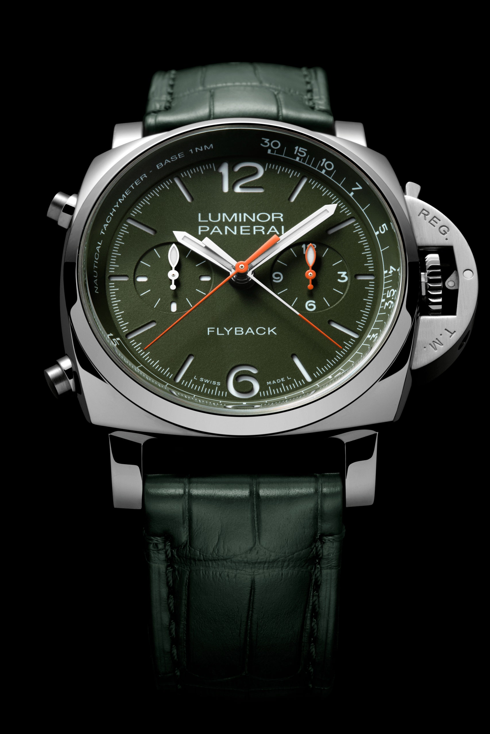 Luminor Chrono Flyback Verde Militare - Image 5