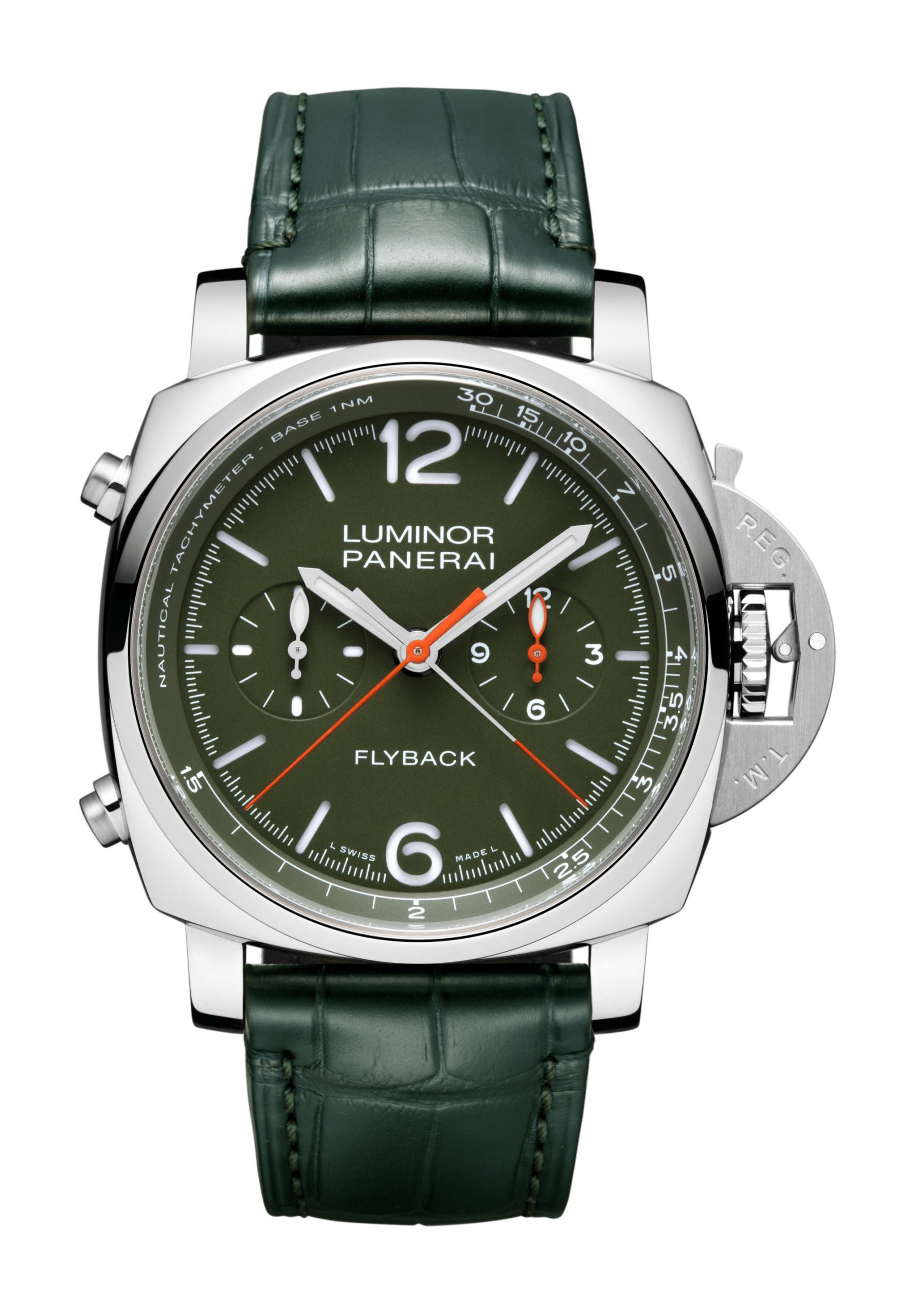Luminor Chrono Flyback Verde Militare