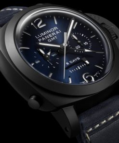Alternative view of Luminor Chrono Monopulsante 8 Giorni GMT Blu Notte