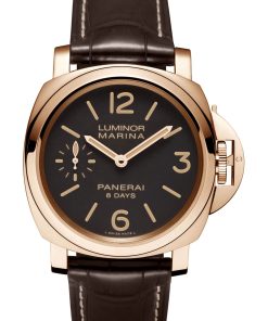 Luminor Marina 8 Days Oro Rosso