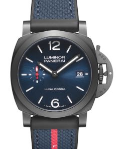 Luminor Quaranta Steel DLC Luna Rossa