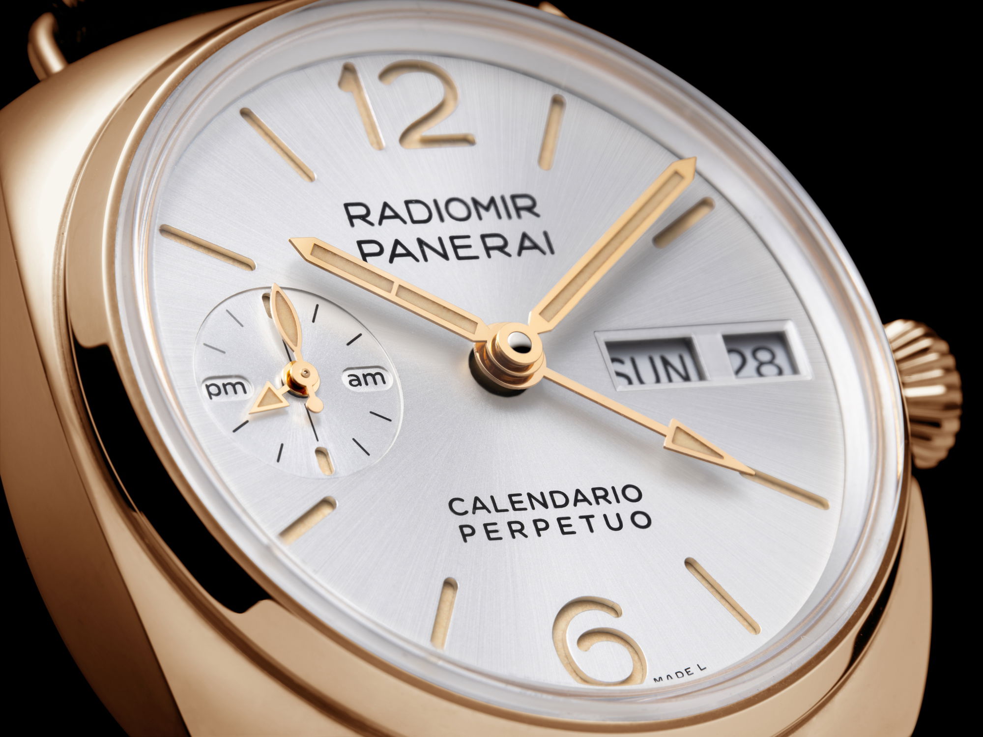 Radiomir Perpetual Calendar GMT Goldtech - Image 6