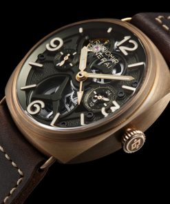 Alternative view of Radiomir Tourbillon GMT Bronzo