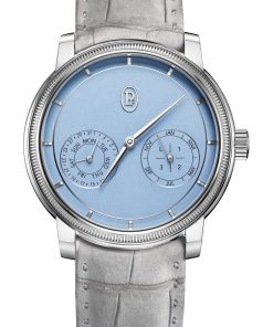 Toric Quantième Perpetual Platinum Morning Blue