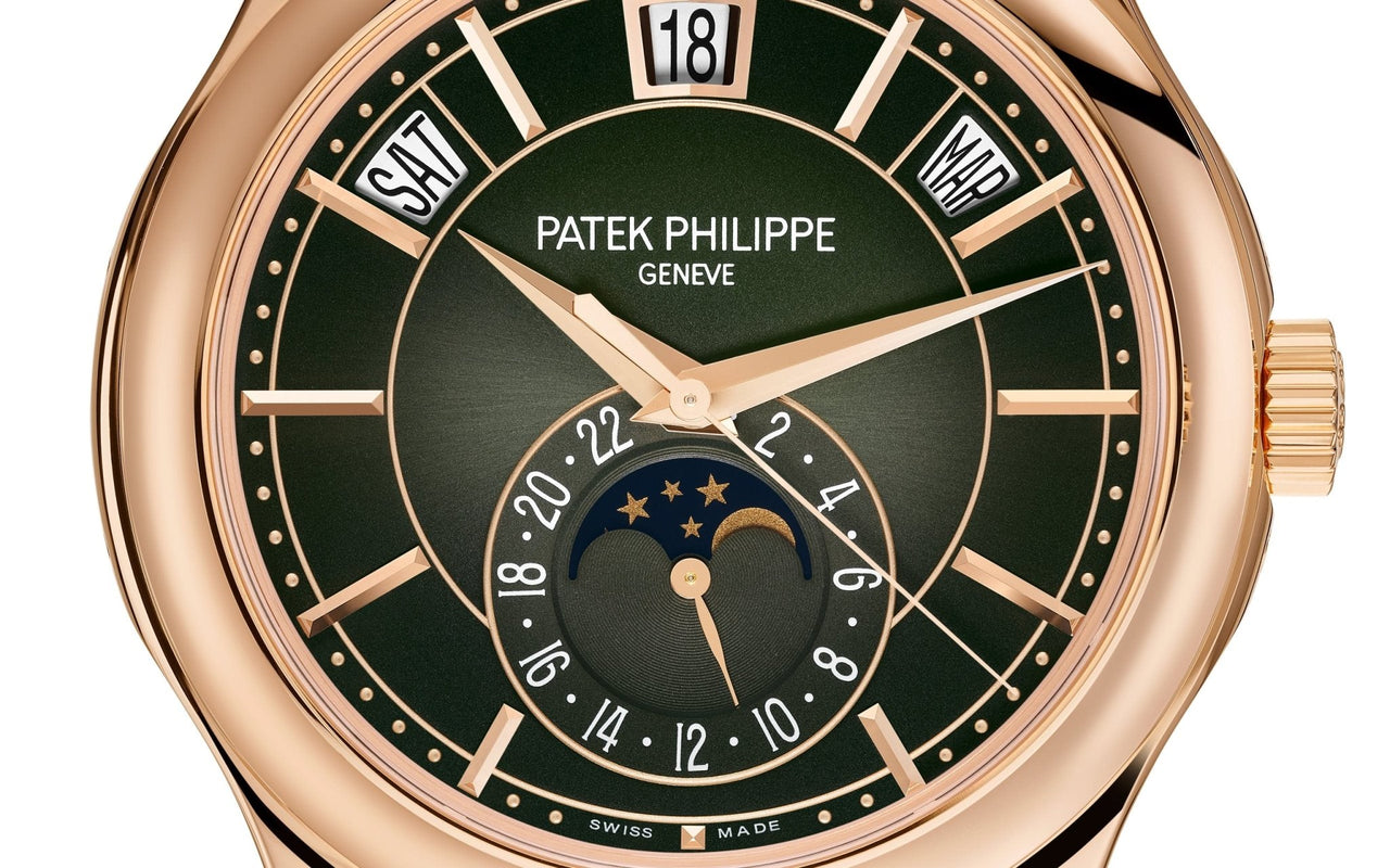 ANNUAL CALENDAR. MOON PHASES. Rose gold 5205R-011 - Image 18