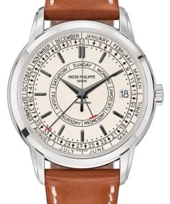 Patek Philippe Calatrava 5212A-001 Calatrava Weekly Calendar Automatic Silvery Opaline Dial Steel