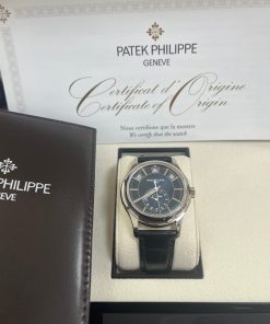 Alternative view of Patek Philippe Complications Annual Calendar Moon Phases (Ref# 5205G-013)