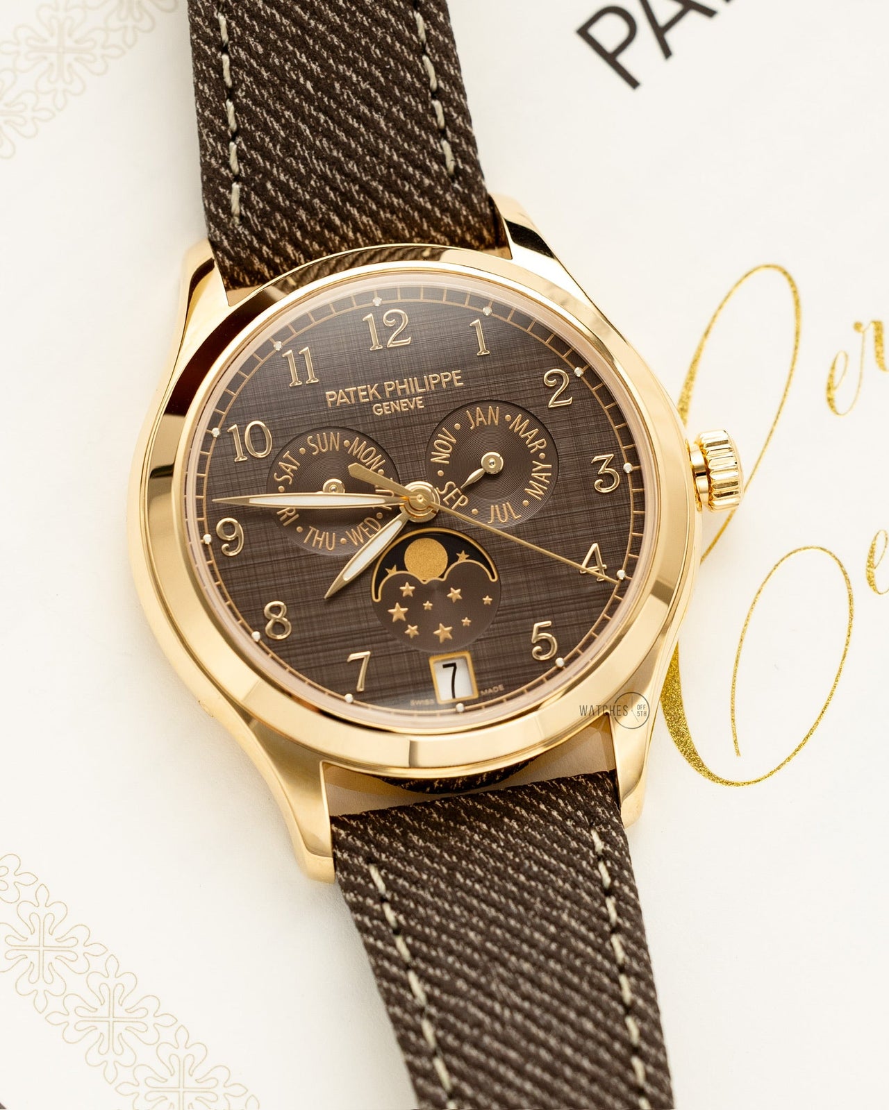 ANNUAL CALENDAR. MOON PHASES. Rose gold 4946R-001 - Image 21