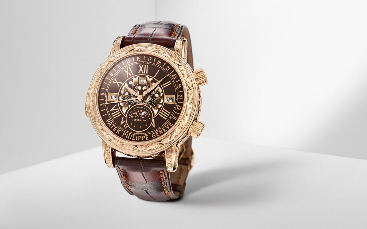 SKY MOON TOURBILLON. RARE HANDCRAFTS. Rose gold 6002R-001 - Image 6