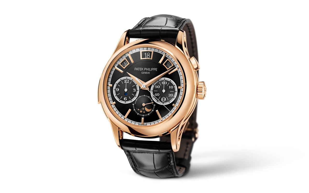 Patek Philippe Grand Complications (submodel) Rose Gold Black Dial 5208R-001 - Image 12