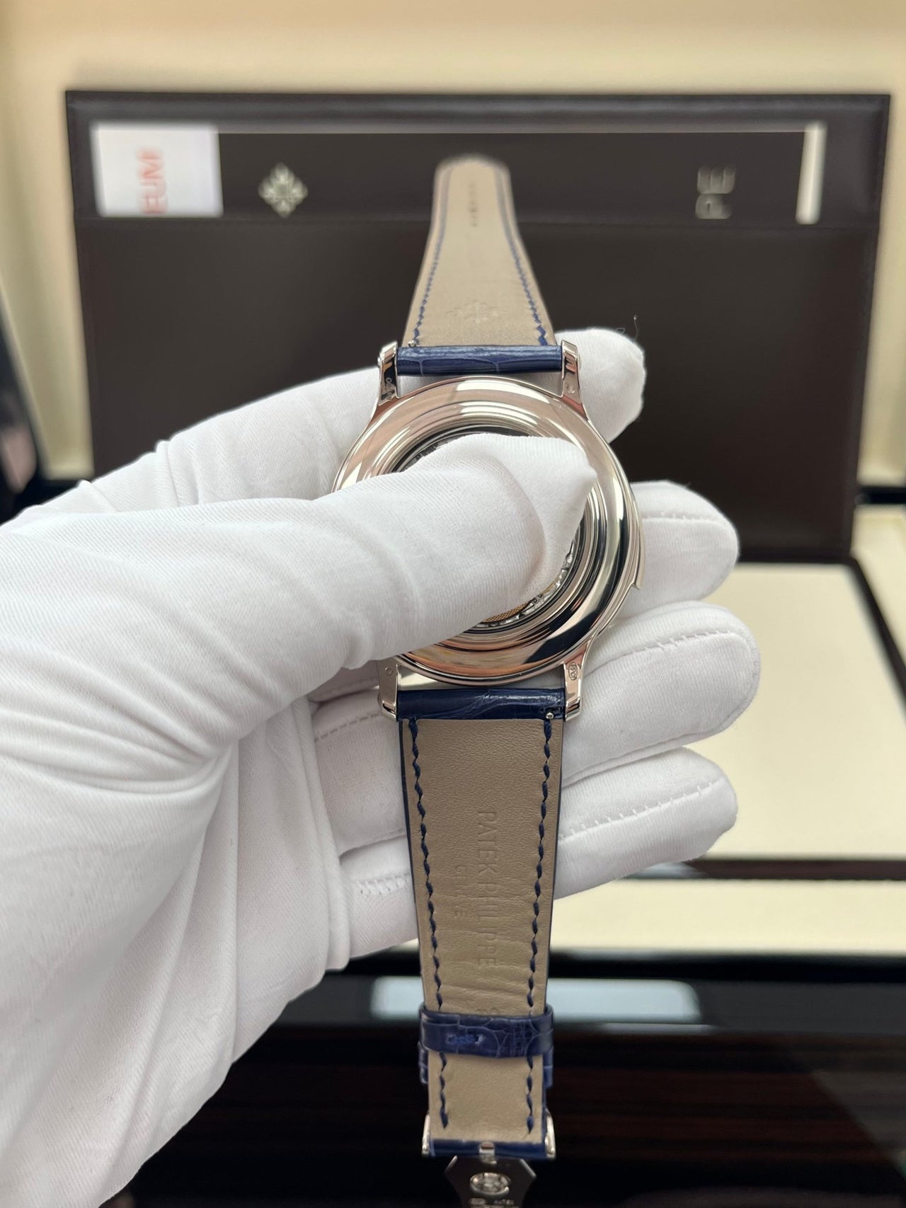 MINUTE REPEATER. PERPETUAL CALENDAR. White gold 5374G-001 - Image 9