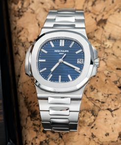 Alternative view of Patek Philippe Nautilus 5711/1P-001 Platinum 40th Anniversary