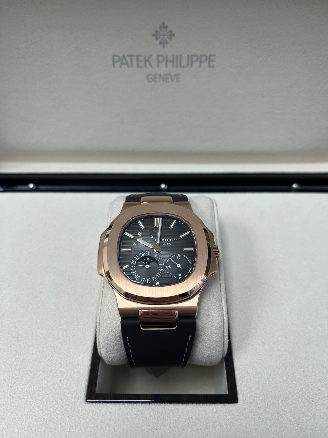 Patek Philippe Nautilus Black Dial Ref #5712R-001 - Image 6