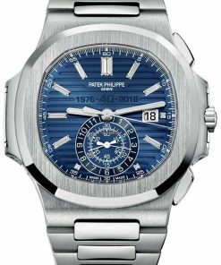 Patek Philippe Nautilus Chronograph White Gold Blue Dial 44mm 5976/1G-001
