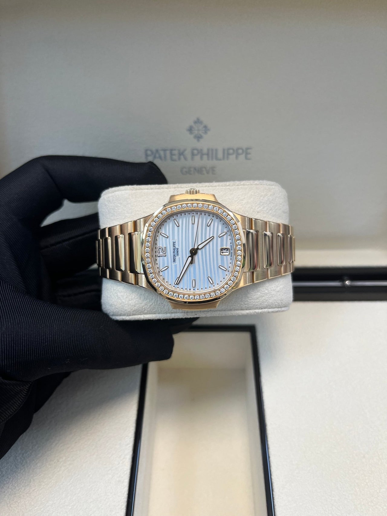 DATE. SWEEP SECONDS. Rose gold 7118/1200R-001 - Image 2