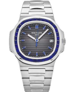 Patek Philippe Nautilus Platinum Blue Sapphire 5711/111P-001