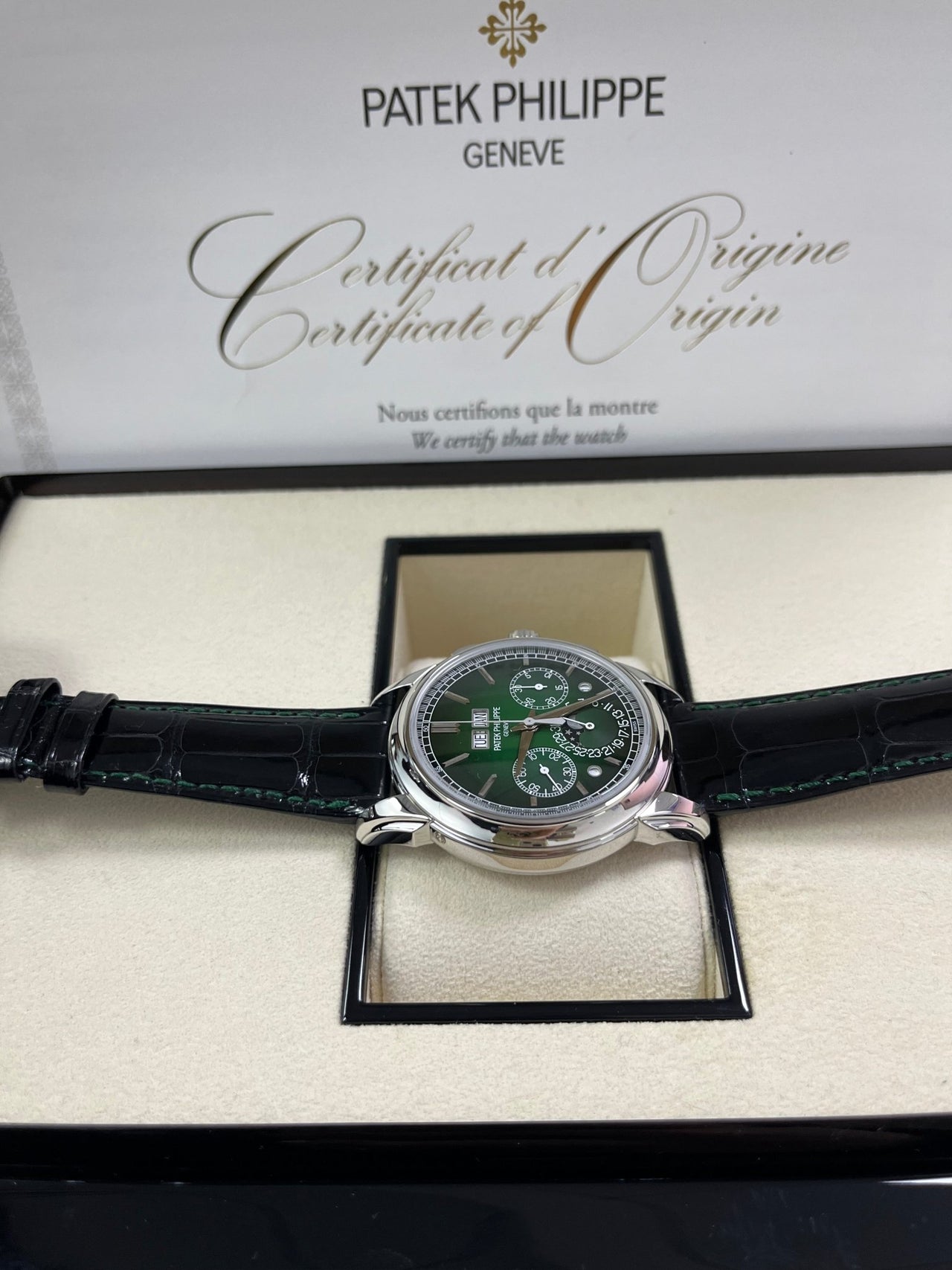 CHRONOGRAPH. PERPETUAL CALENDAR. Platinum 5270P-014 - Image 11