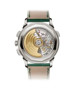 Alternative view of Patek Philippe World Time Flyback Chronograph Green 5930P-001