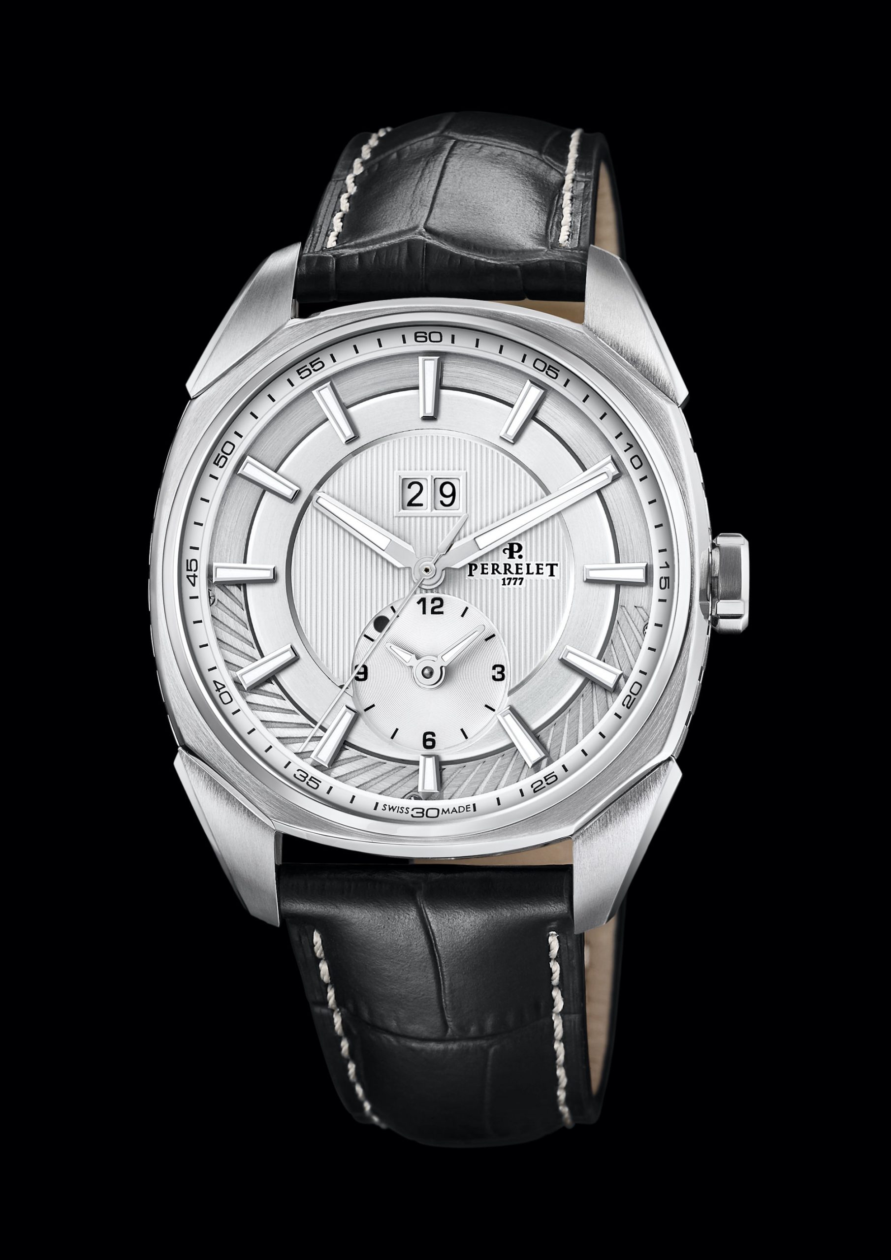 LAB Peripheral Dual Time Big Date Silver - Image 2