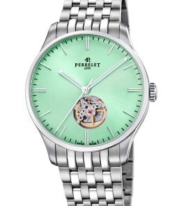 Weekend Open Heart Green Mint