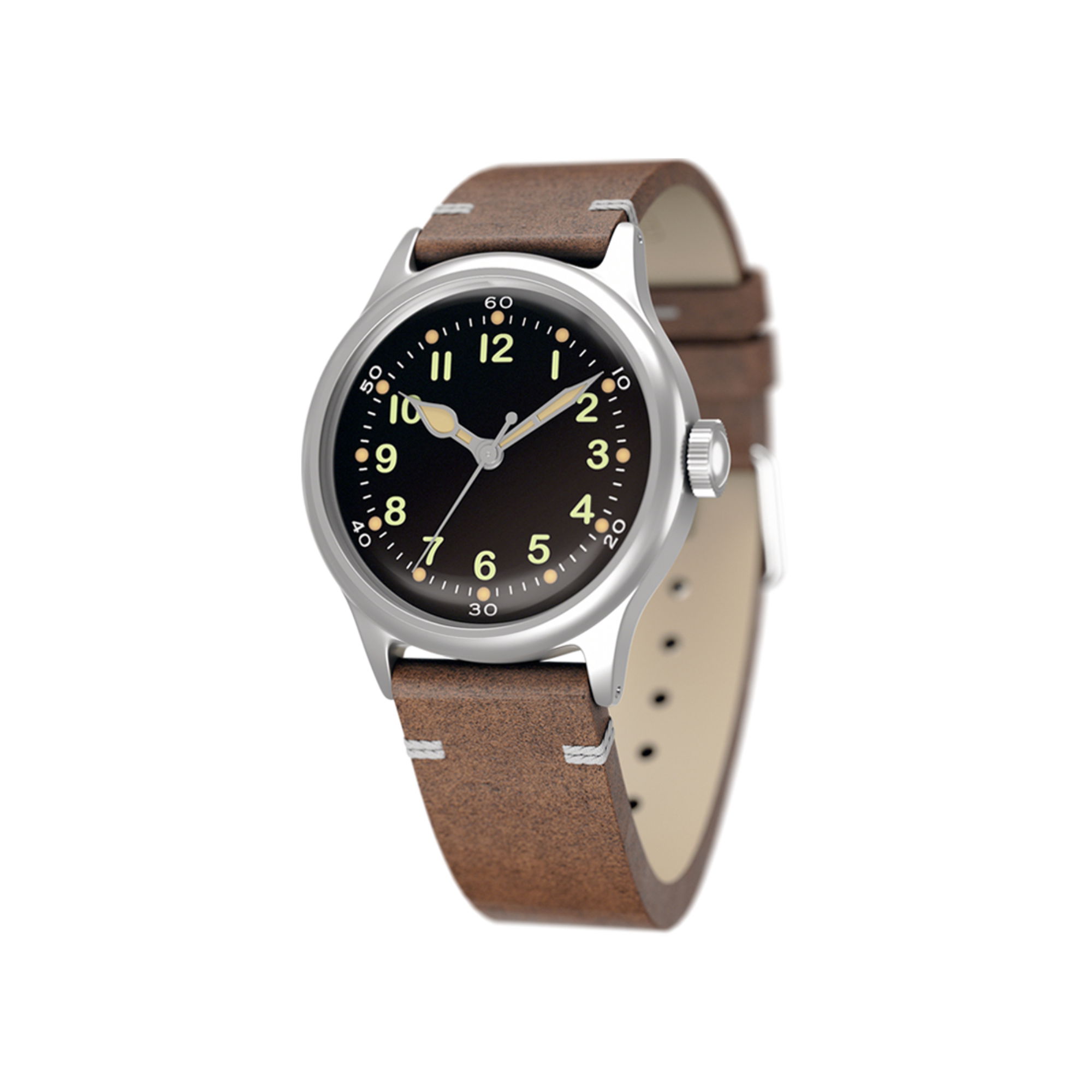 Service Watch – Black Leather - Image 2