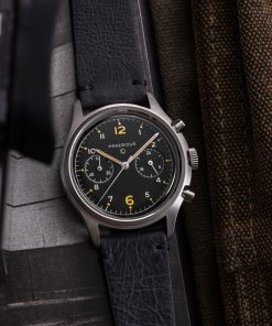 Alternative view of PAC-76 Chrono Black Leather