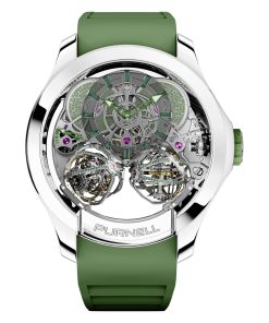 Escape II 18K White Gold Olive Green