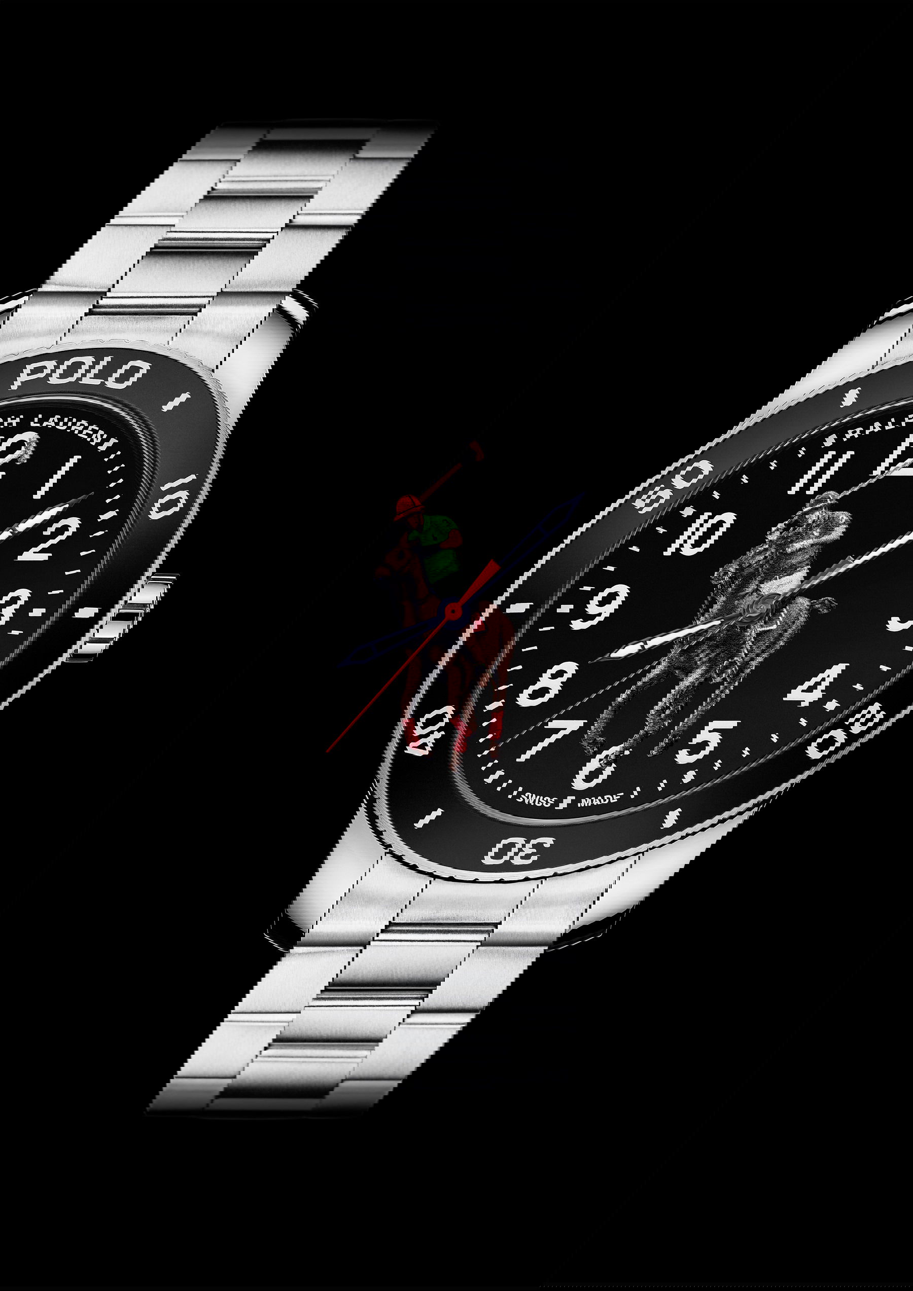 The Polo Watch Black Dial - Image 2