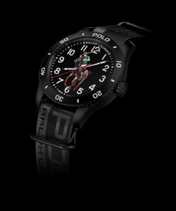 Alternative view of The Polo Watch Full Black Dial