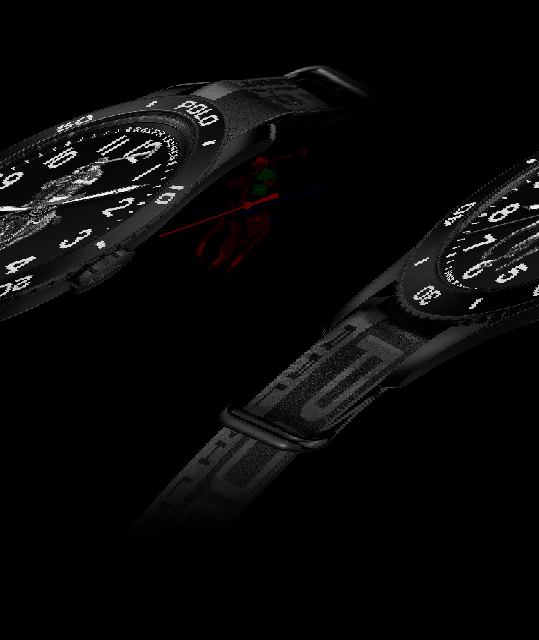 The Polo Watch Full Black Dial - Image 2