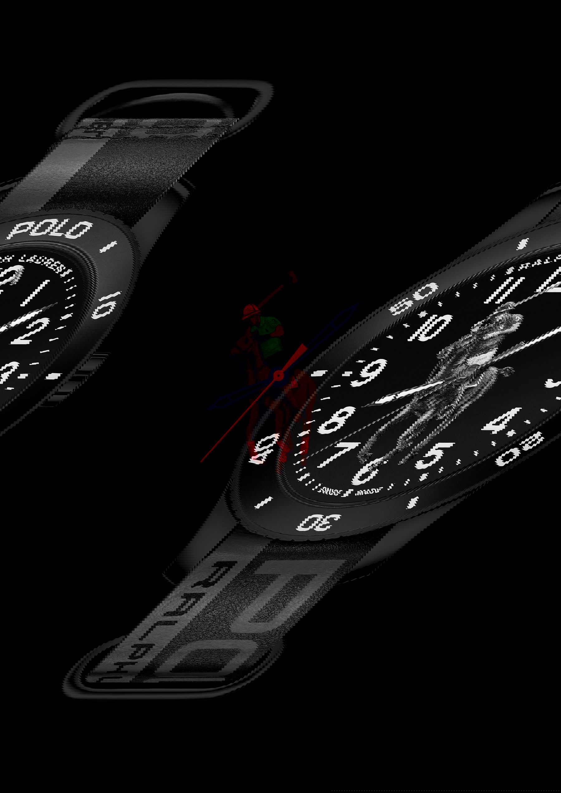 The Polo Watch Full Black Dial - Image 4