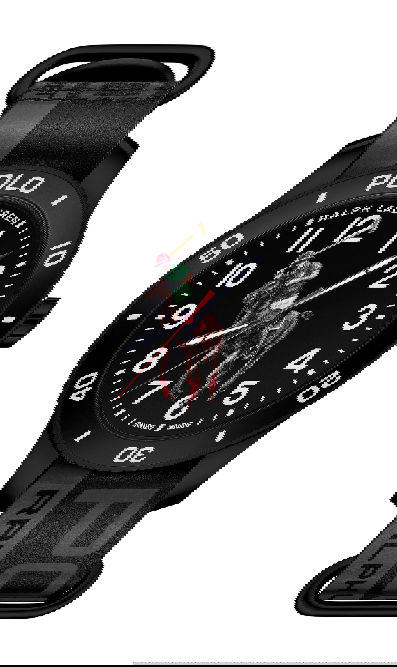 The Polo Watch Full Black Dial