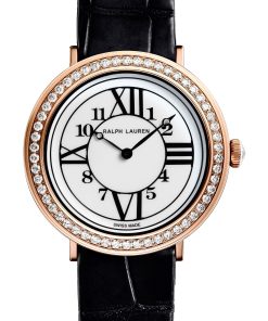 Rl888 38mm Rose Gold With Diamond Row