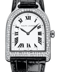 Stirrup Small With White Dial Snow Setting