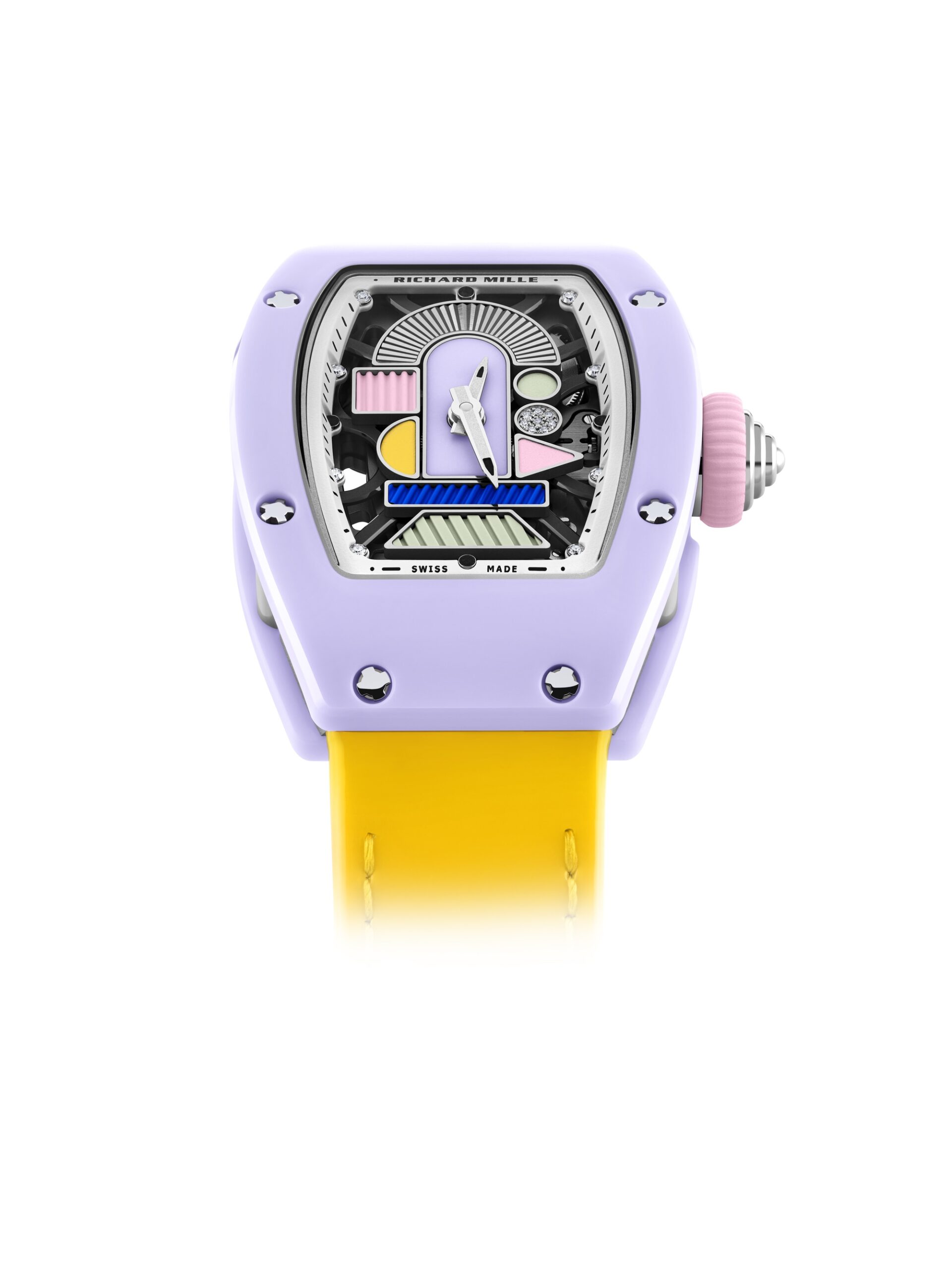RM 07-01 Automatic Winding Coloured Ceramics Lavender - Image 11