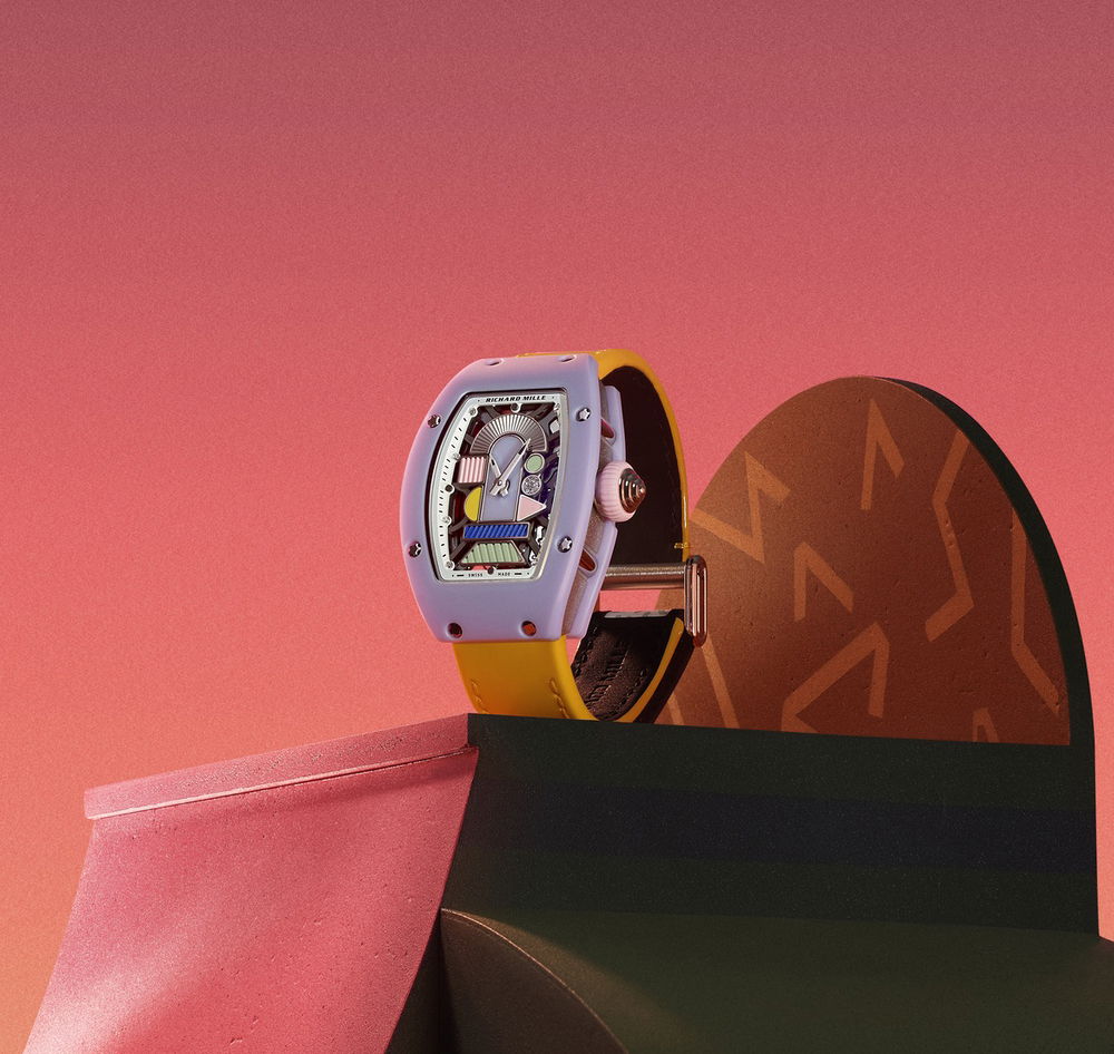 RM 07-01 Automatic Winding Coloured Ceramics Lavender - Image 3