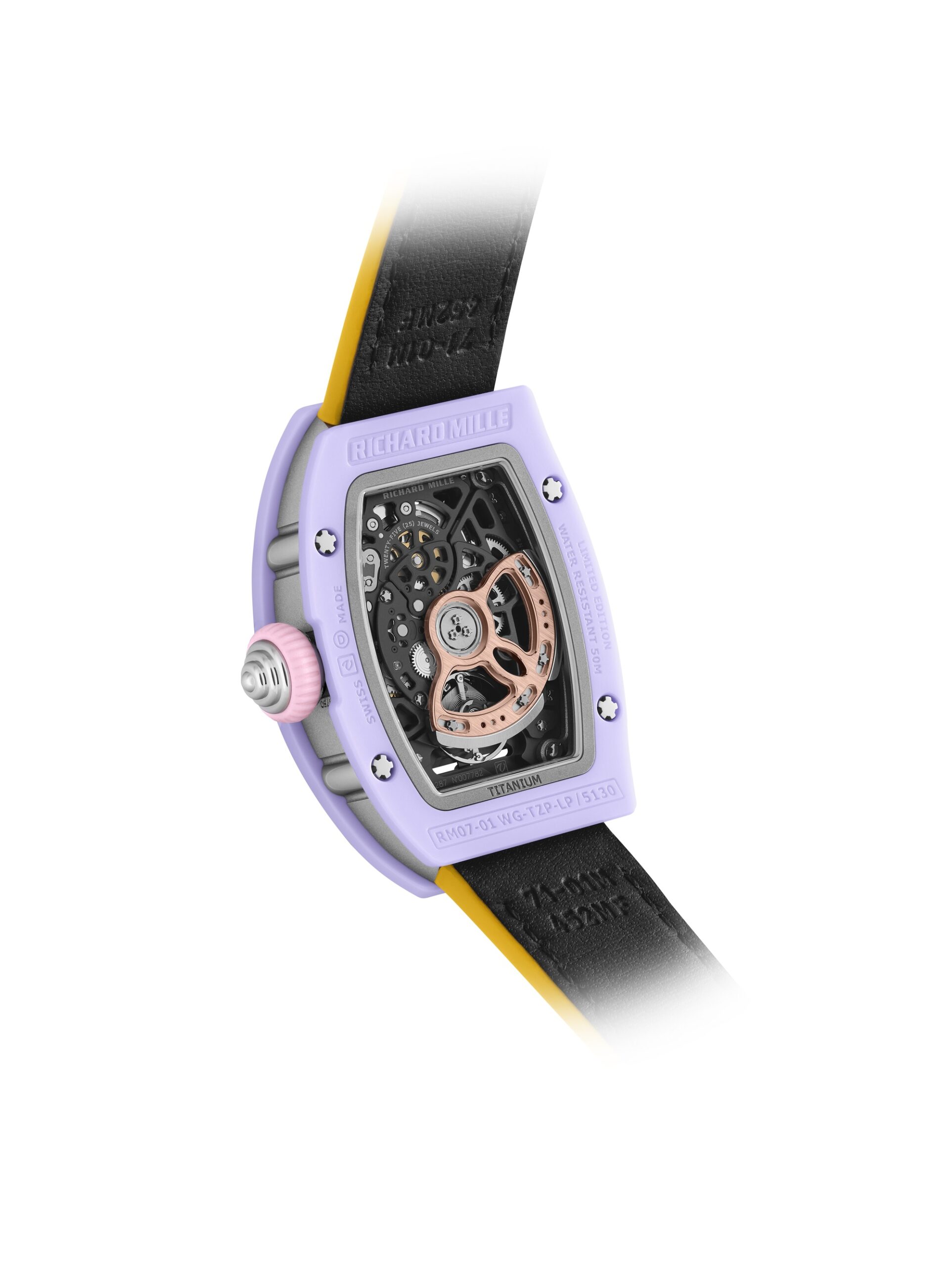 RM 07-01 Automatic Winding Coloured Ceramics Lavender - Image 5