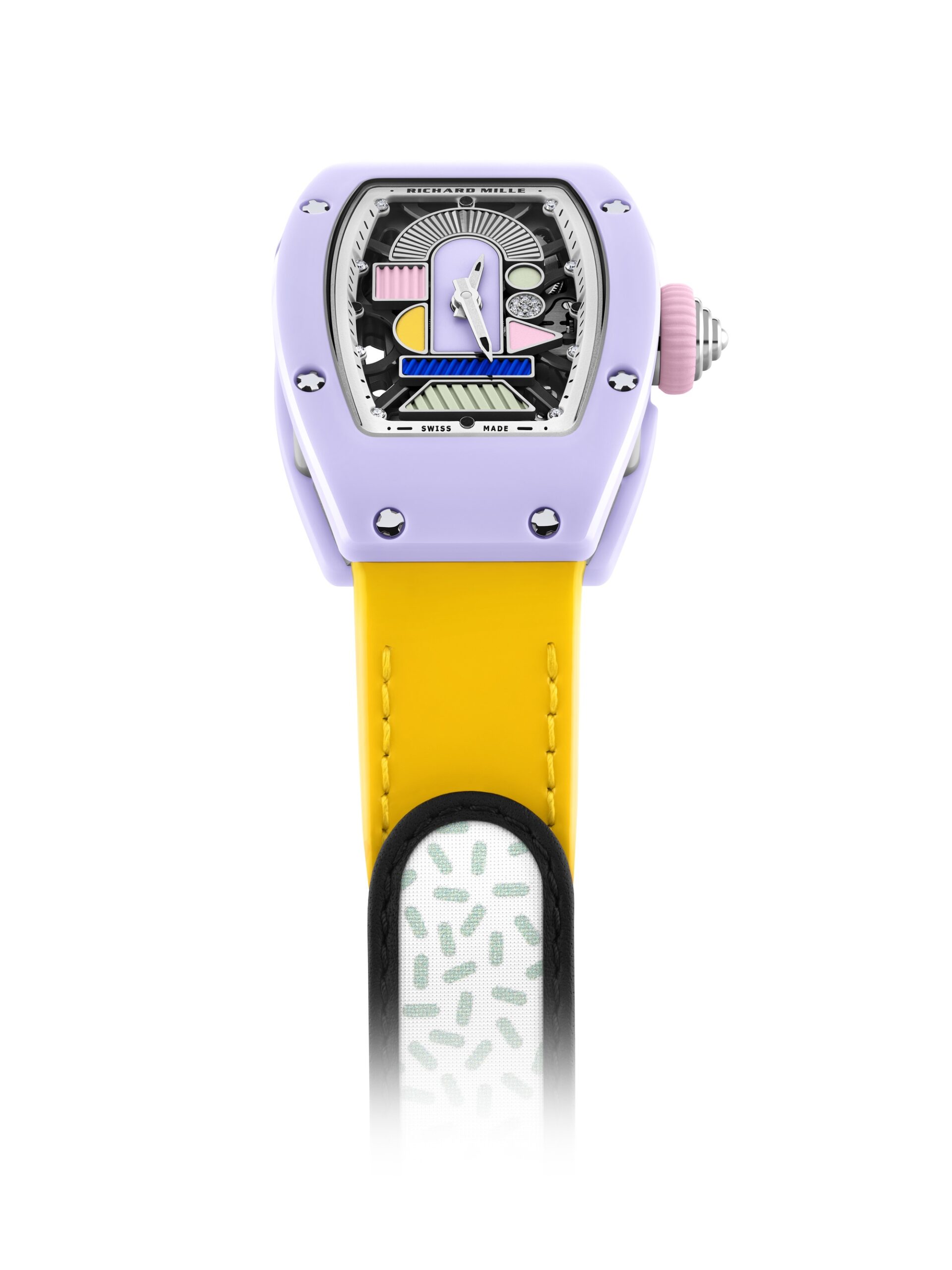 RM 07-01 Automatic Winding Coloured Ceramics Lavender - Image 10