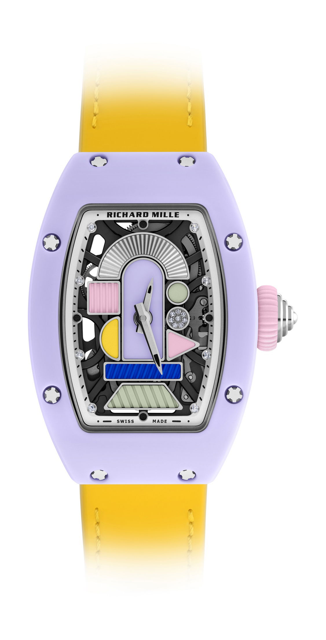 RM 07-01 Automatic Winding Coloured Ceramics Lavender