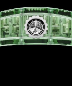 Alternative view of RM 07-02 Automatic Sapphire Green Set