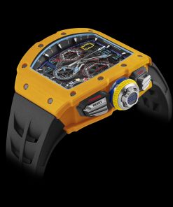 Alternative view of RM 65-01 Automatic Split-Seconds Chronograph Dark Yellow Quartz TPT® Limited Edition