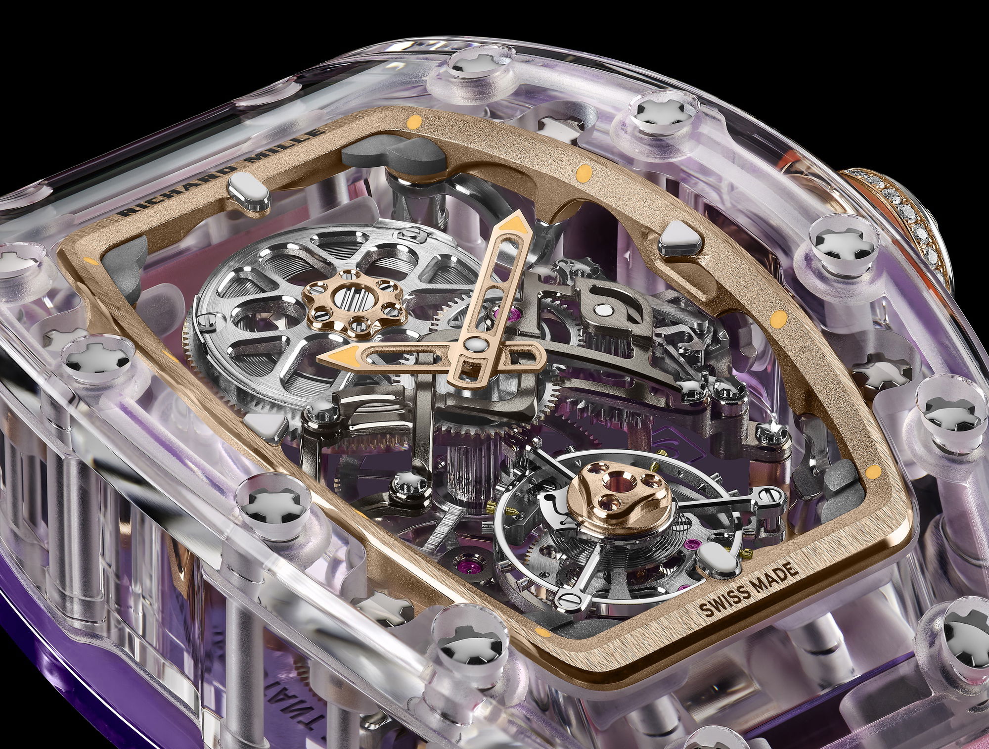 RM 75-01 Flying Tourbillon Sapphire Pink - Image 2