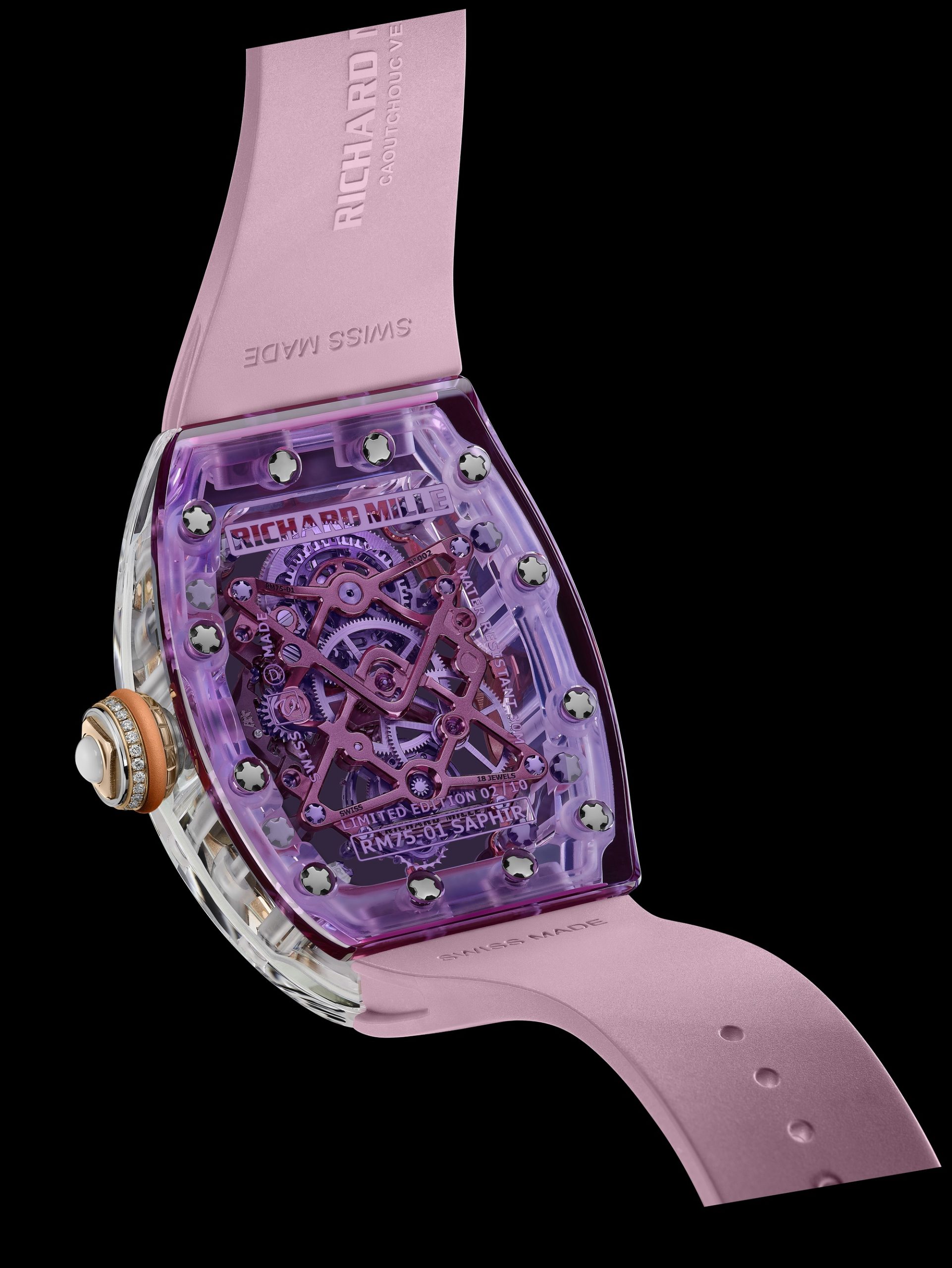 RM 75-01 Flying Tourbillon Sapphire Pink - Image 5