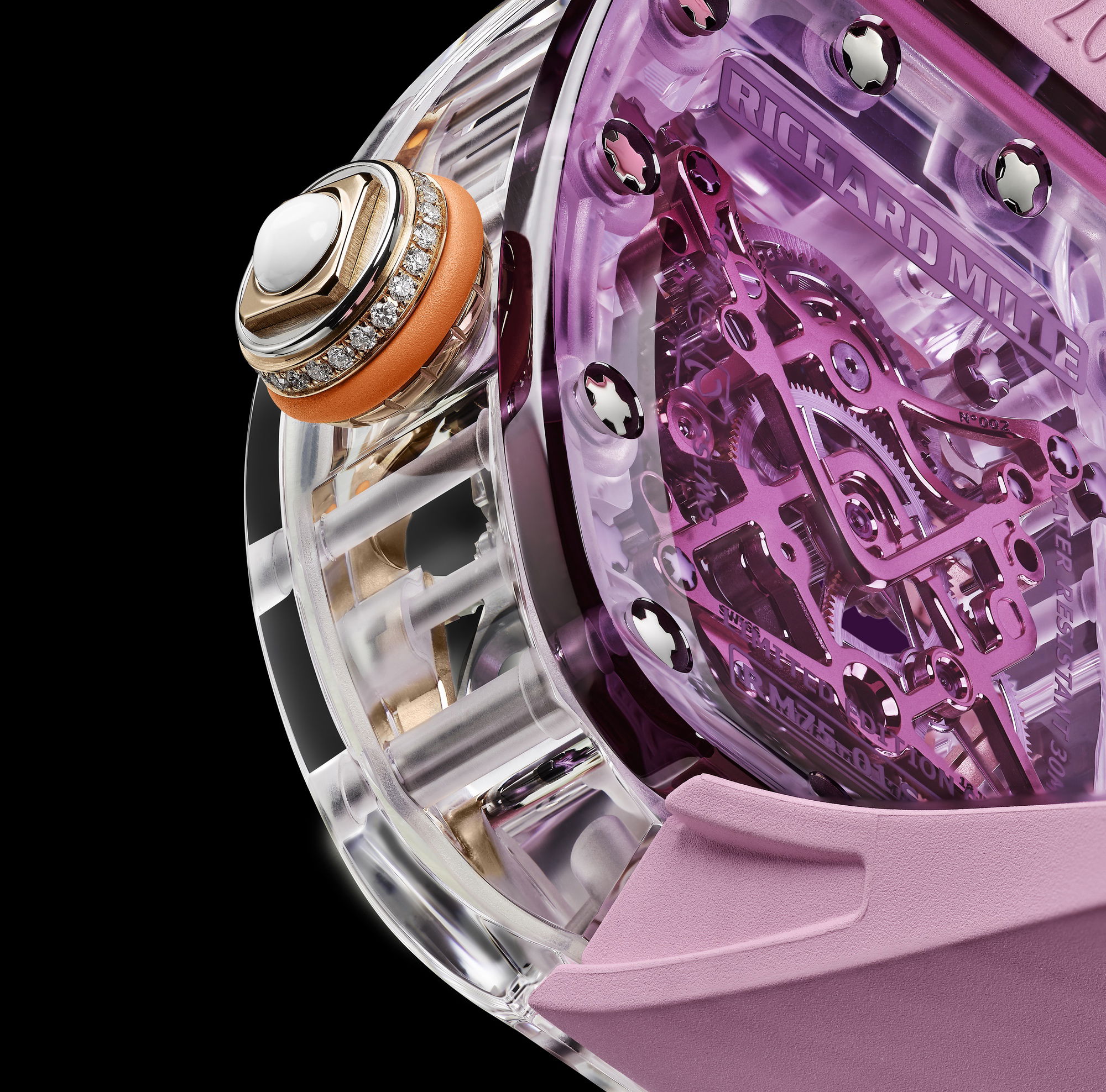 RM 75-01 Flying Tourbillon Sapphire Pink - Image 6