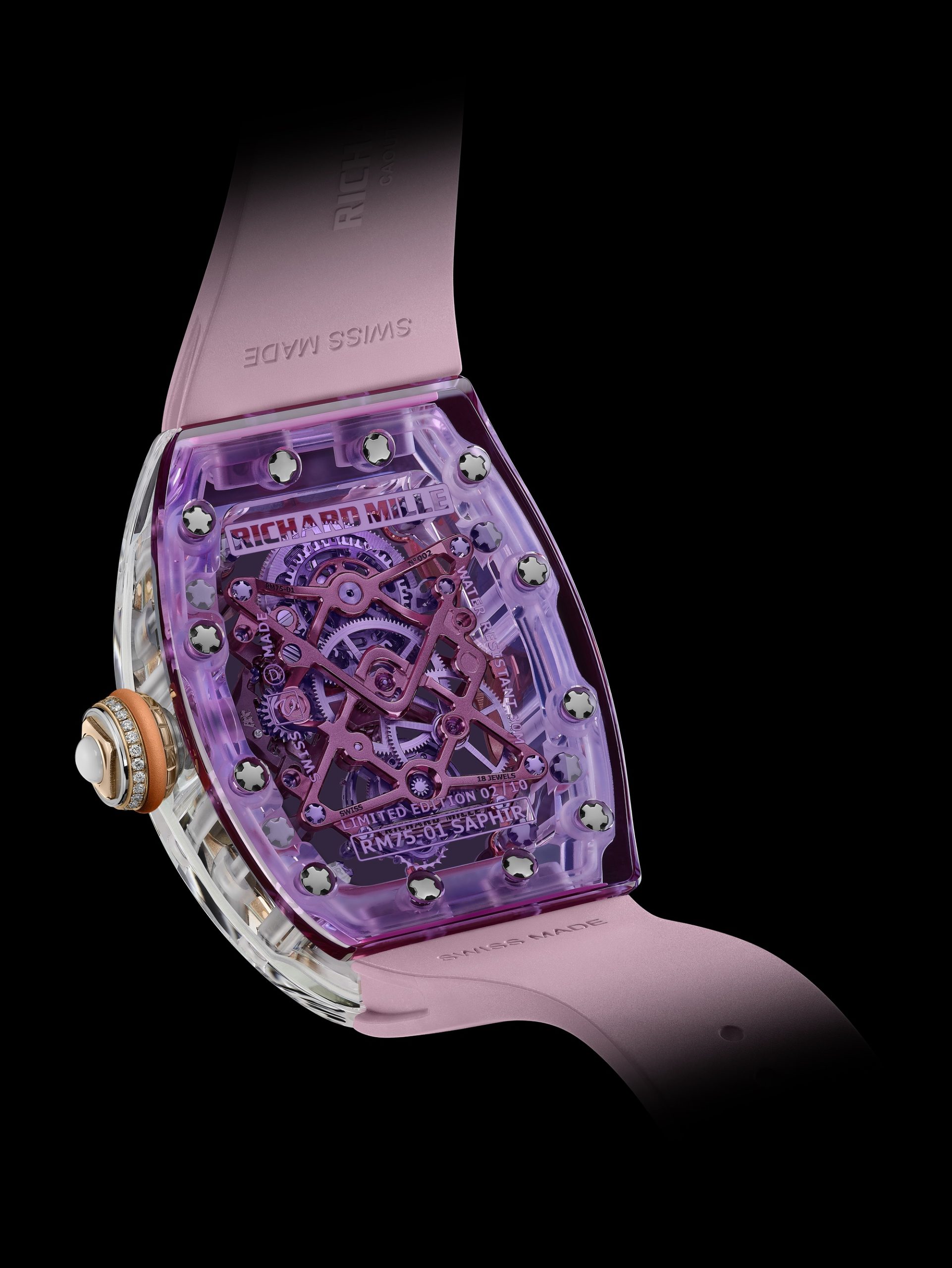 RM 75-01 Flying Tourbillon Sapphire Pink - Image 8