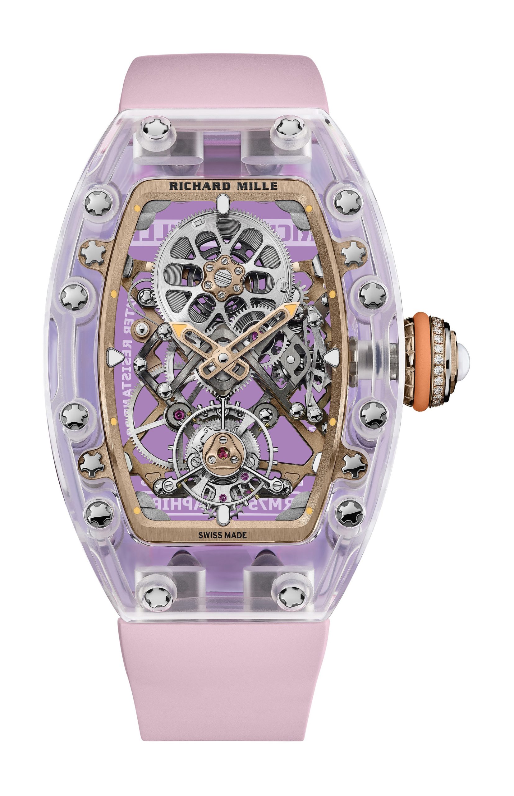 RM 75-01 Flying Tourbillon Sapphire Pink